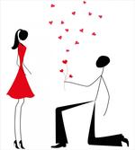 Couple with Hearts
