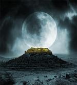 Full Moon and Castle