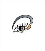 Colorful Eye and Brush