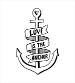 Hand Drawn Words Heart