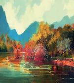 Surreal Autumn Forest