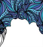 Abstract Marine Pattern