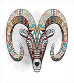 Colorful Totem Head