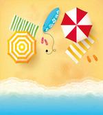 Beach Waves Umbrella