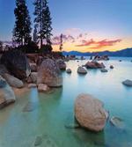Romantic Lake Sunset