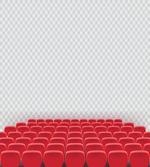 Theater Chairs Row Graphic
