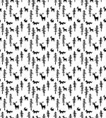 Pine Trees Rabbit Animal
