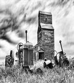 Old Vintage 60s Tractor