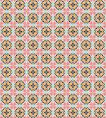 Floral Mosaic Tile Art