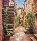 Old Stone Street Houses