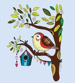 Flying Animal Tree Art