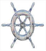 Wooden Ship Wheel artwork