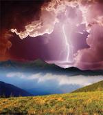 Earth Storm Rays Rural