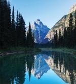 Mountain Reflection on Lake