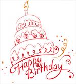 Birthday Cake Spirals