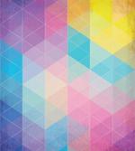 Triangles Dreamy Colors artwork