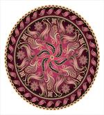 Red Mandala Pattern
