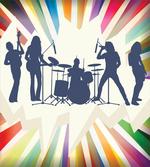 Rock Band 80s Hairstyle Music