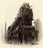Antique Train Art artwork
