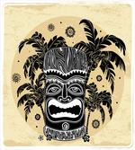 Mask Palm Ornate