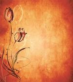 Vintage Style Rose Bloom