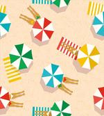Parasols Towels Legs