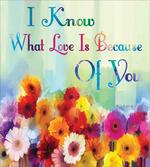 Romantic Words with Flowers