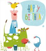 Animals Greeting