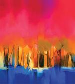 Vivid Abstract Scene