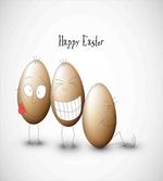 Funny Doodle Style Eggs