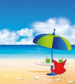 Relaxing Scene Umbrella