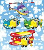 Kids Airplanes Sky
