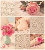 Old Roses Lace Flowers
