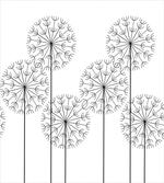 Digital Flower Dandelion