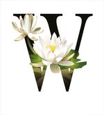 Water Lillies W Sign