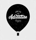 Hot Air Balloon with Phrase