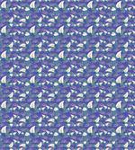 Peacock Tail Outlined Motif