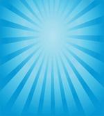 Sun Ray Style Retro Radiate