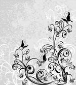 Floral and Grunge artwork