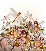 Flower Field Dragonfly