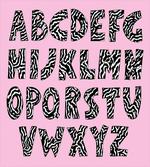 Funky Letters Trippy