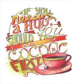 Retro Words About Love to Cocoa