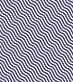 Wavy Stripes Dark Blue