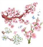 Vivid Flowering Branch