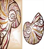 Seashells Abstract Boho