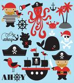Cartoon Marine Adventure