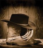 Wild Cowboy Hat Wooden