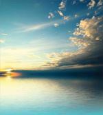 Sea Sunset Horizon