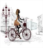 Young Girl in Paris