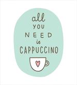 Coffee Words Heart